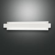 LED-Wandleuchte Regolo mit Metallfront weiß