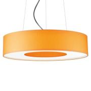 LED-Pendelleuchte Donut dimmbar 34 W orange