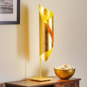 Knikerboker Hué Blattgold-Tischleuchte, 70 cm hoch