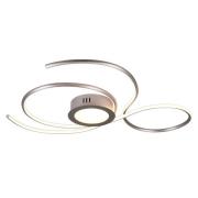 LED-Deckenlampe Jive, 80cm, nickel