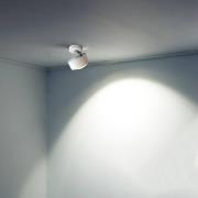 LED-Deckenlampe Puk Maxx Move, weiß chrom