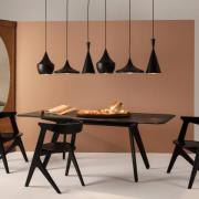 Tom Dixon Beat Range Linear Hängelampe 6fl schwarz