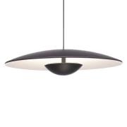 MARSET Ginger LED-Pendel Triac Ø42cm wenge/weiß