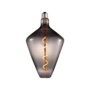 Lucande LED-Lampe E27 4W Ø15cm 1800K smoke