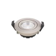 LED-Deckeneinbauspot Diled, Ø 8,5cm, 6 W, Dim-To-Warm, stahl