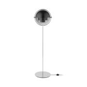 GUBI Stehlampe Multi-Lite Höhe 148 cm chrom/anthrazitschwarz