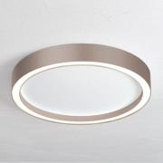 Bopp Aura LED-Deckenleuchte Ø 30cm weiß/taupe