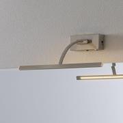 LED-Wandleuchte Matisse, Breite 34 cm, silber