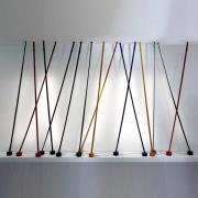 Martinelli Luce Elastica Stehlampe als Band, grau