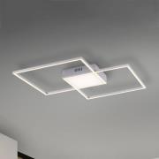 LED-Deckenleuchte Asmin, CCT, stahl, 60x60cm