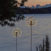 LED-Solarleuchte Firework mit Erdspieß, 85 cm