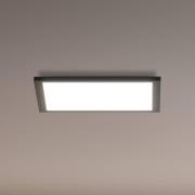 WiZ LED-Deckenleuchte Panel, schwarz, 30x30 cm