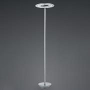 LED-Stehleuchte Monti aus Eisen, nickel, CCT