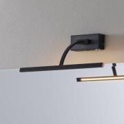 LED-Wandleuchte Matisse, Breite 34 cm, schwarz