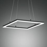 LED-Pendelleuchte Bard 42x42 cm, anthrazit