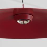 Luceplan Koinè LED-Hängeleuchte 927 Ø37cm rot