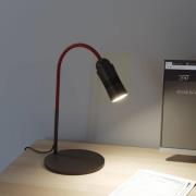 Neo! Table LED-Tischlampe dimmbar schwarz/rot
