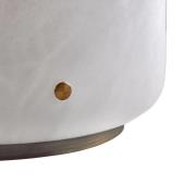 LED-Tischleuchte Capsule aus Alabaster Höhe 25,2cm