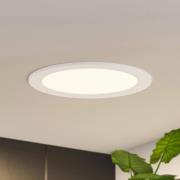 Prios LED-Einbaulampe Cadance, weiß, 22 cm, 10er, dimmbar