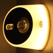 LED-Wandlampe Zoom Spot USB-Ausgang Carbon schwarz
