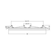 BRUMBERG Moon Maxi LED-Deckenpanel RC CCT Ø33cm