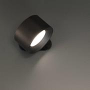 LED-Akku-Wandleuchte Magnetics, schwarz, CCT, mit Magnet