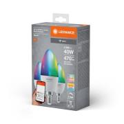 LEDVANCE SMART+ LED, Kerze, E14, 4,9 W, CCT, RGB, WiFi, 3er