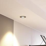 Arcchio LED-Downlight Jyra, schwarz, 2.700K