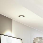 Arcchio LED-Downlight Jyra, schwarz, 3.000K