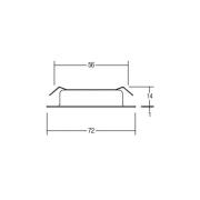 BRUMBERG LED-Einbaudownlight BB17, on/off, weiß