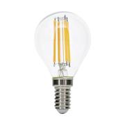 LED-Tropfenlampe E14 5W Filament 827 dimmbar