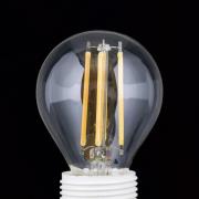 LED-Leuchtmittel Filament E27 G45 klar 6W 827 720lm dimmbar