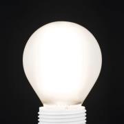 LED-Leuchtmittel E14 G45, matt, 6W, 2.700 K, 720 lm, dimmbar