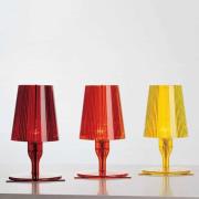 Kartell Take Designer-Tischleuchte, bernstein