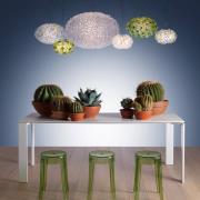 Kartell Big Bloom LED-Hängeleuchte G9, transparent