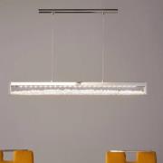 LED-Hängelampe Cardito 1 Tunable white 70cm chrom