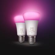 Philips Hue White&Color Ambiance 6,5W E27 2er-Set