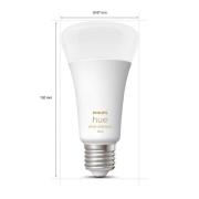 Philips Hue White Ambiance E27 15W LED-Lampe