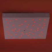 LED-Deckenleuchte LOLAsmart Stars, 36 x 36 cm