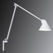 Louis Poulsen NJP LED-Wandlampe, Arm lang, weiß