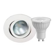 Megatron DecoclicSet LED-Einbauspot GU10 5W weiß