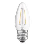 OSRAM LED-Kerzenlampe E27 4W warmweiß dimmbar klar