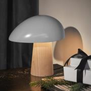 FRITZ HANSEN Night Owl Tischlampe, rauchweiß/esche