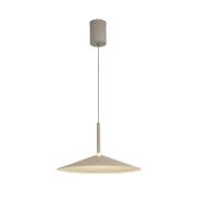 LED-Hängeleuchte Calice, grau, Ø 47,5 cm, höhenverstellbar