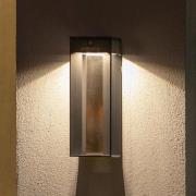 LED-Solarwandleuchte Blade mit Sensor, grau
