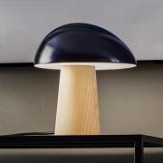 FRITZ HANSEN Night Owl Tischlampe, blau/esche