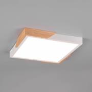 LED-Deckenlampe Meta, 31,5x31,5cm, 3.000K, weiß