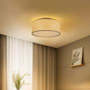 Deckenlampe Aston, Ø 50 cm, Rattanoptik