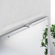 LED-Spiegelleuchte Triga IP44, chrom, 60cm, 3.000K