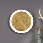 LED-Wandleuchte Moon Ø 40 cm, gold